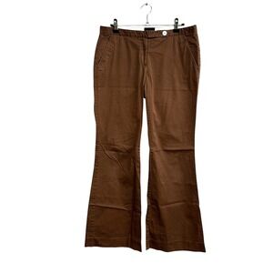 Y2K The Limited Brown Chino Pants 6R Drew Fit Straight Bootcut Minimalist